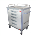 Medical Trolley Treatment Trolley Cart  ABS plastic Hospital Emergency Trolley